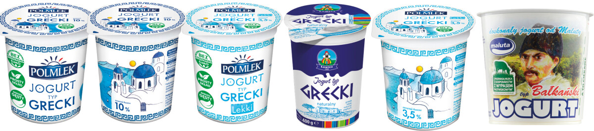 jogurty typu greckiego