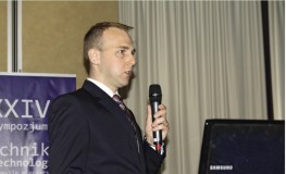Michał Dębiec, Territory Manager Food and Beverage w Ecolab przedstawił narzędzia optymalizacji kosztów.