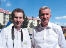 Janusz Górski, Forum Mleczarskie i Jarosław Trębski, Dyrektor Działu ds. Handlowych w GEA Process Engineering