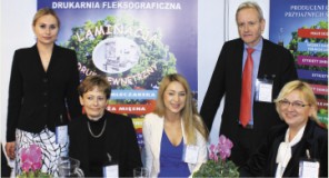 od lewej: Karina Bober, Ecor Product; Paulina Nawra, PePe; Natalia Pleskot, Ecor Product; Krzysztof Kozal, Ecor Product; Małgorzata Pleskot, Prezes Zarządu w Ecor Product