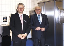 Na stoisku firmy Rittal rozmawialiśmy z Hansem-Robertem Kochem (po prawej), Senior Specialist Industry PR oraz Heinzem Schmittem, Intern. Industry Sector Management Food and Beverage Industry