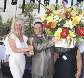 Wyróżnienia, kwiaty i gratulacje dla Dariusza Sapińskiego, Prezesa Zarządu Grupy Mlekovita