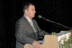 Dariusz Sapiński, Prezes Zarządu Grupy Mlekovita wita licznie przybyłych gości na Mlecznej Gali