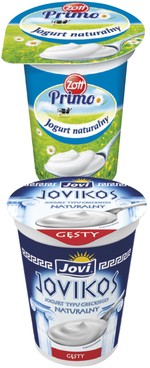 primo jogurt naturalny, zott. jovikos, jovi