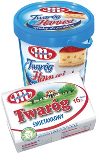 twaróg hanusi, śmietankowy, mlekovita