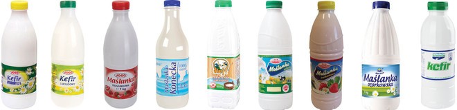 maślanka, kefir