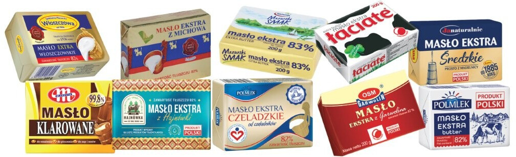 masło opakowania