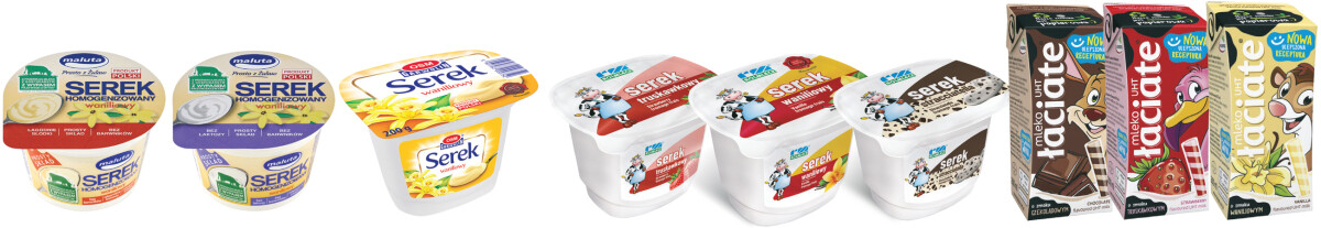 serek waniliowy mleko łaciate