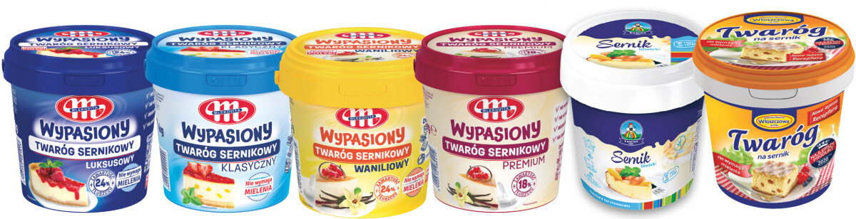 sery twarogowe wiaderka