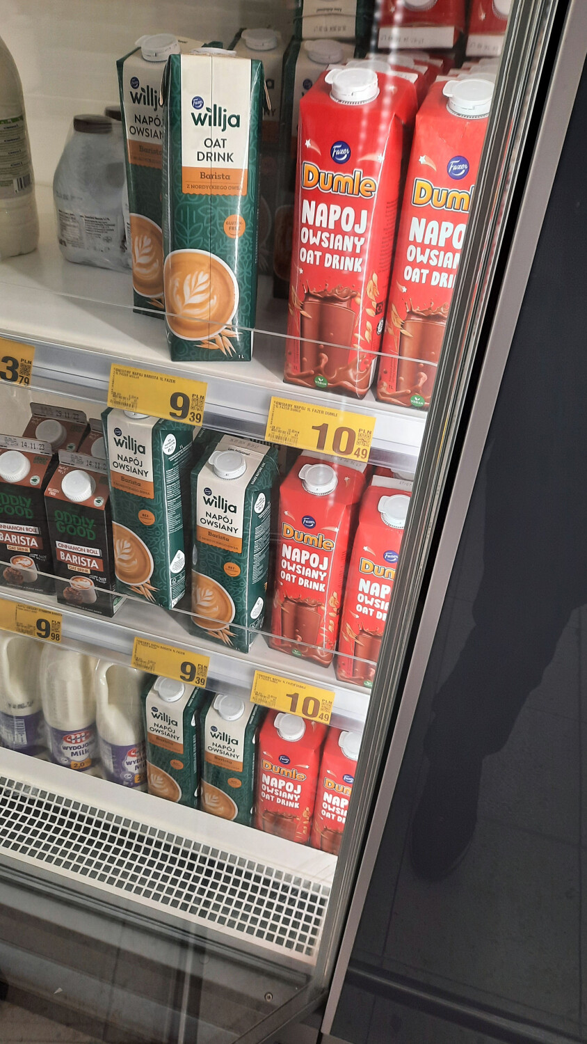 hybrydy mleczne i roślinne