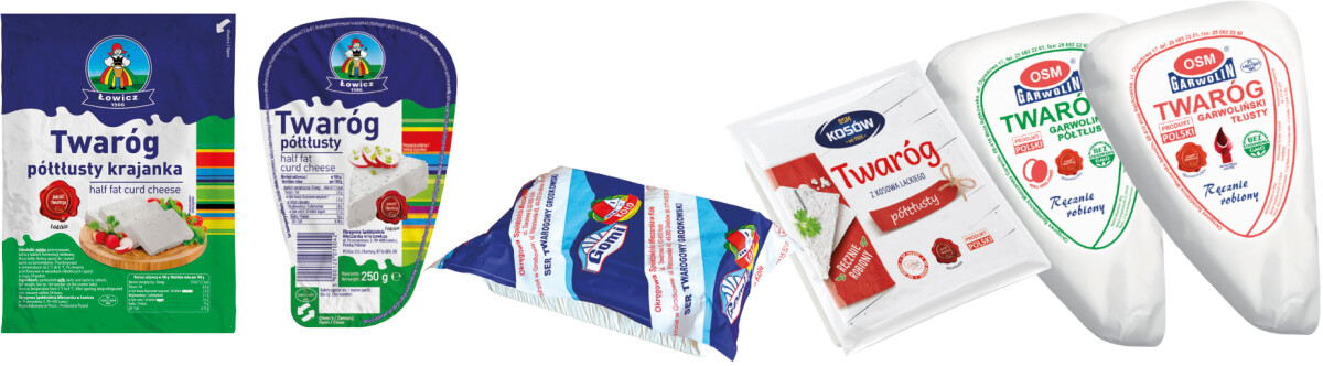 twarogi białe