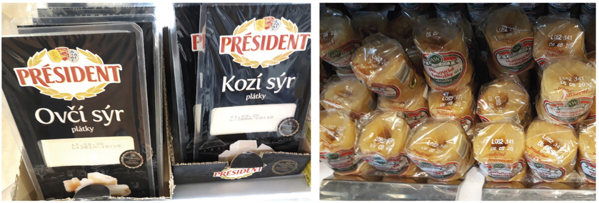 president ovci syr, kozi syr