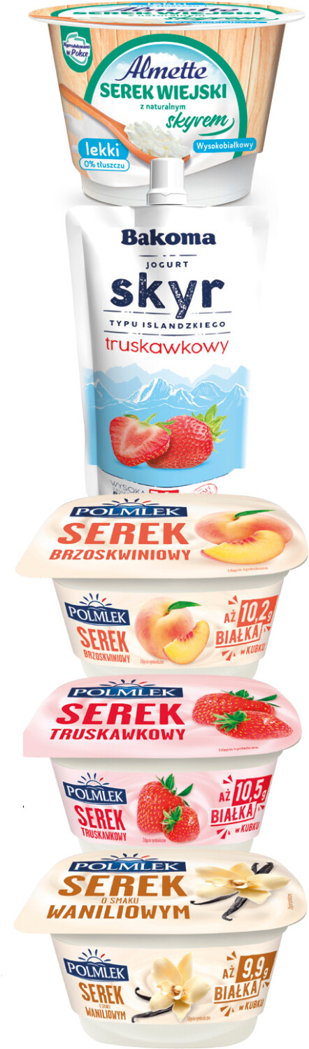 skyr serek wysokowiałkowy almette