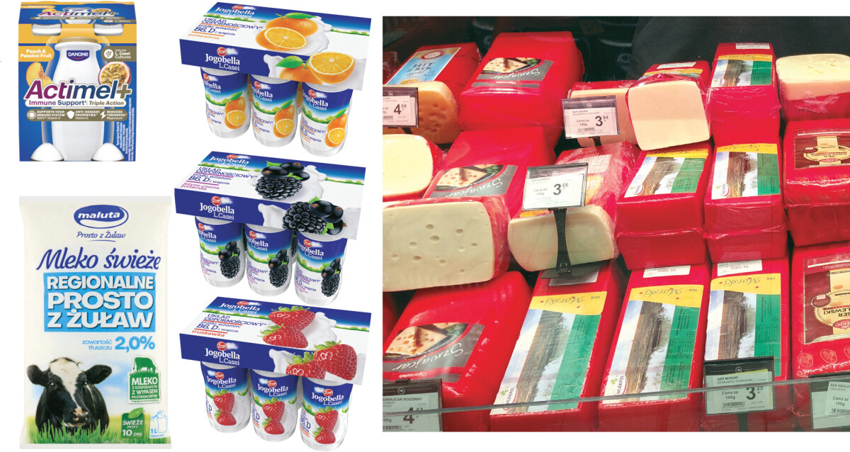 produkty mleczarskie