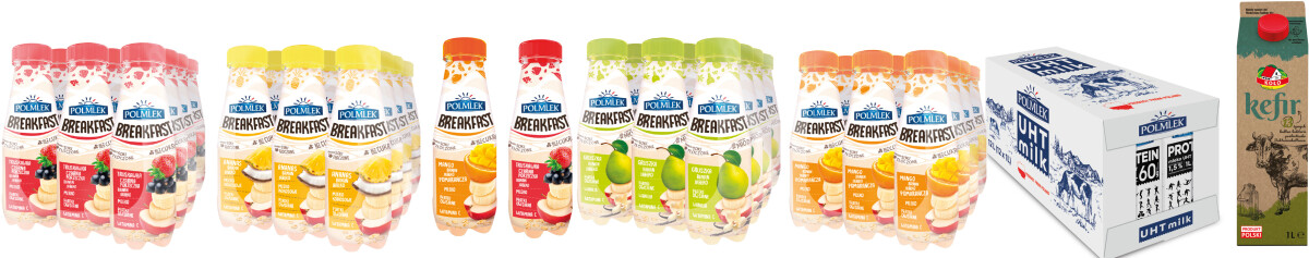 polmlek breakfast mleko uht protein