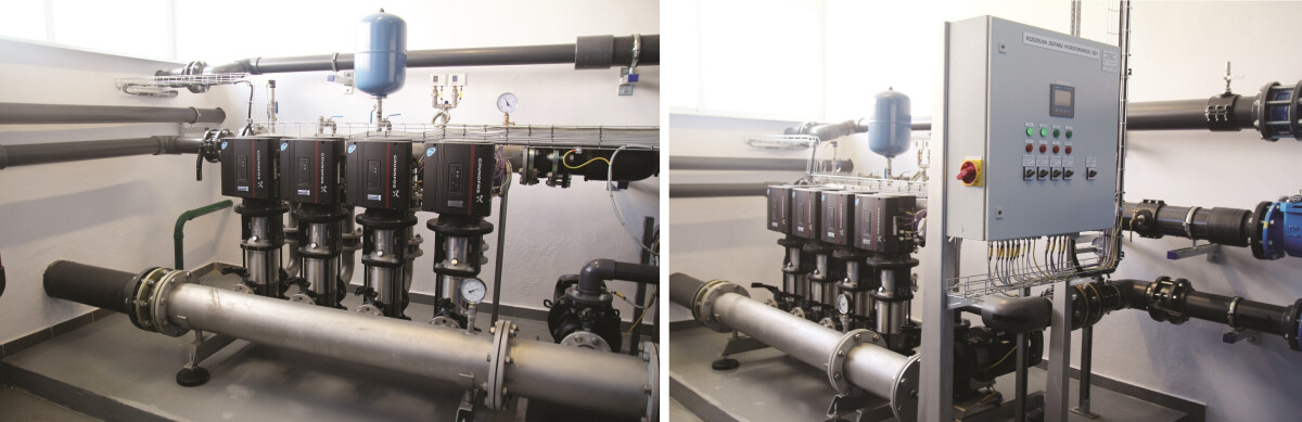 systemy instalacji wodnych