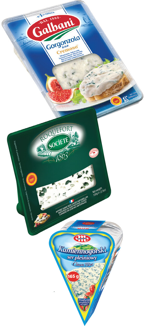 sery pleśniowe galbani mlekovita