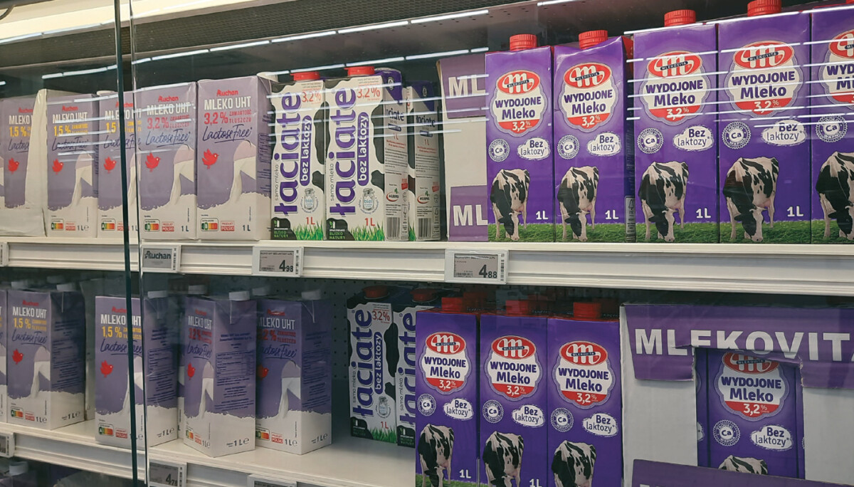 mleko łaciate bez laktozy