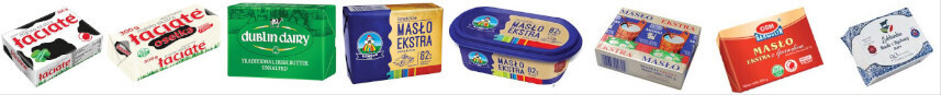 masła opakowania