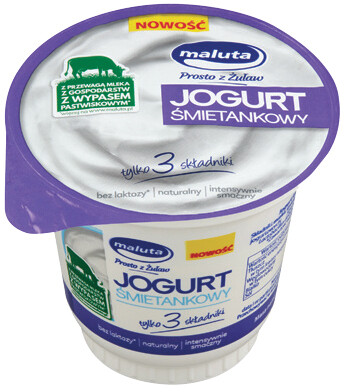 maluta jogurt śmietankowy
