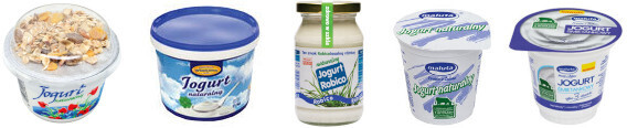 jogurty naturalne