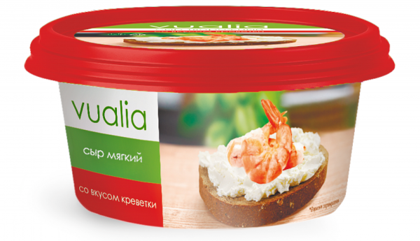 сыр мягкий с креветкой