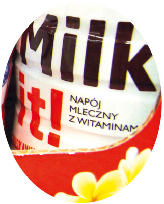 napoj mleczny z witaminami