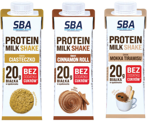 sba protein milk shake