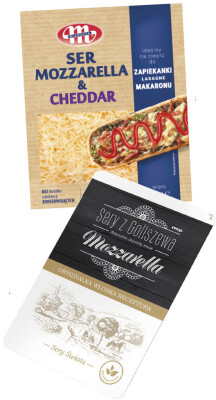 ser do zapiekanki mozzarella cheddar