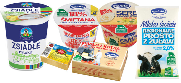 mleko zsiadłe śmietana masło