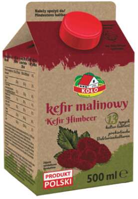 kefir malinowy koło