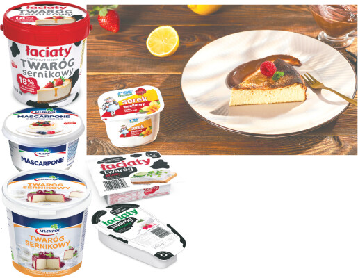 sery twarogowe sernik łaciaty mascarpone