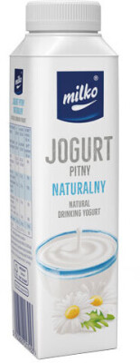 jogurt pitny naturalny milko