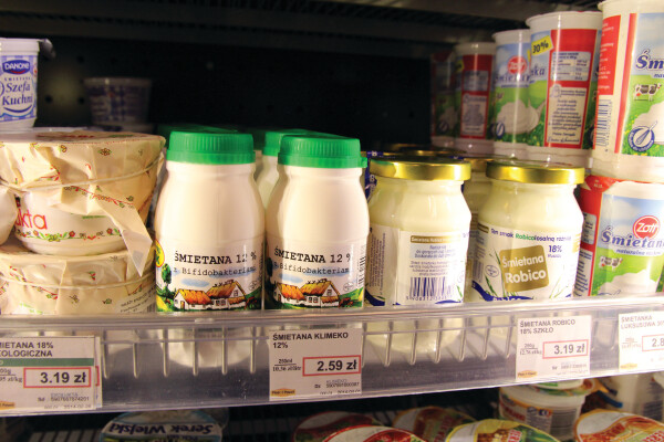 hydrokoloidy śmietana