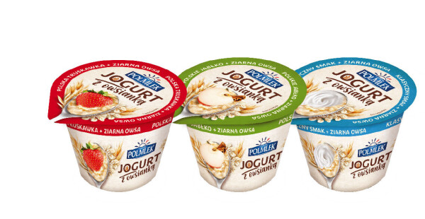 polmlek jogurt z owsianką