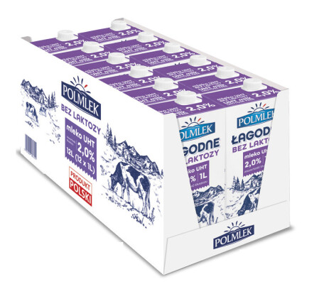 mlekpol mleko łagodne bez laktozy