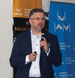 Paweł Karendys, Processing Director Poland & Danube w Tetra Pak wygłosił prezentację o tym, dlaczego warto wyposażać serownie razem z firmą Tetra Pak.