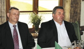 Kazimierz Gromadzki, Dyrektor Handlowy i Antoni Żakowski, Przewodniczący Rady Nadzorczej 