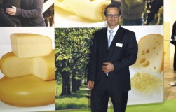 Wśród wystawców znalazła się DMK, największa mleczarnia w Niemczech. Na zdjęciu: Martin Ehrhardt, Wiceprezes Działu Produktów Mleczarskich