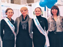 Od lewej: Malwina Ignaszak, Specjalista DOK; Renata Koszlajda, Menedżer Operacyjny; Joanna Rozwadowska, Specjalista DOK i Katarzyna Grudkowska w firmie Fresh Logistics