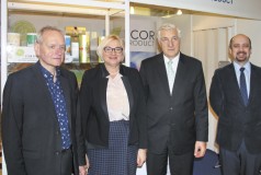Spotkanie wystawcy, firmy Ecor Product z Organizatorem, Waldemarem Brosiem, Prezesem Zarządu KZSM Zw. Rew.