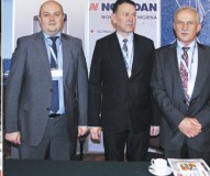 Marek Równicki, Project Manager; Konrad Lisiecki, Business Unit Manager i Edward Robert Choduń, Market Manager w firmie Novadan Polska