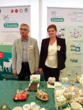 Tadeusz Dałkowski, Kierownik ds. Handlu i Marketingu w firmie Agro-Danmis wraz z żoną Alicją