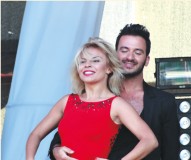 Stefano Terazzino z partnerką wciągnęli widzów do aktywnego uczestnictwa w warsztatach z tańca towarzyskiego 