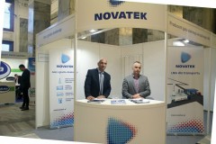 Piotr Skoczylas, Regionalny Kierownik Sprzedaży LNG (od prawej) z firmy Novatek opowiedział o korzyściach płynących z korzystania z różnych form energii.