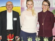 Piotr Milczarkiewicz, Sales Manager; Monika Kłak, Quality Manager oraz Magdalena Doraczyńska, R&D w firmie Wild Polska