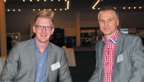 Carl Akesson, Customer Innovation Manager i Jacek Gorczyca, Kierownik Sektora Tłuszczów Spożywczych w AarhusKarlshamn