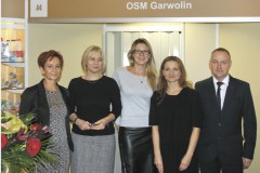 Przedstawiciele mleczarni Garwolin (OSM) wraz z przedstawicielami Zentis Polska