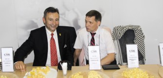 Piotr Zgórzyński, Prezes Zarządu oraz Marek Stelmaszuk, Technolog w firmie CSK Food Enrichment Poland 