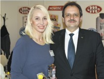 Adrianna Sapińska, Dyrektor Marketingu w Grupie Mlekovita oraz Radosław Szatkowski, Prezes ARR